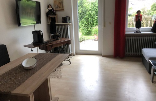Unterkirnach Apartment | Apartment 'Schwarzwaldhirsch' with Private Terrace and Wi-Fi
