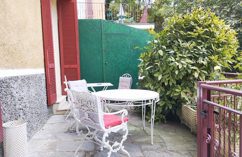 Capolago Apartment | Apartment 'Suite Con Camino E Terrazza' with Private Terrace, Shared Garden and Wi-Fi
