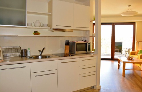 Cetniewo Apartment | Apartment Sunny Bahama 28m2, 4pax, Internet, Balcony, Parking, Lift