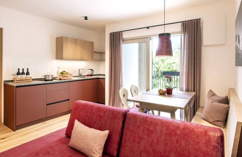 Barbiano Apartment | Apartment 'Vernatsch' with Mountain View, Shared Pool and Wi-Fi