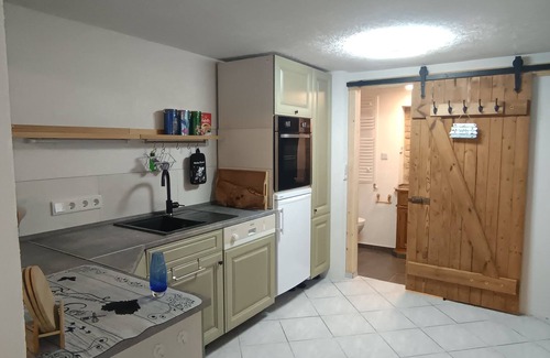Wesenberg Apartment | Apartment 'Veronika' with Lake View, Private Terrace and Shared Garden