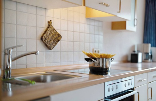 Sankt Peter Apartment | Apartment 'Vogelsang' with Shared Garden, Balcony and Wi-Fi