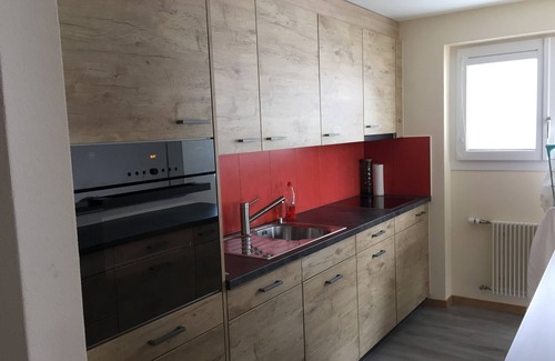 Saas-Fee Apartment | Apartment With Fantastic Views And Ski In Ski Out (Conditions Permitting)