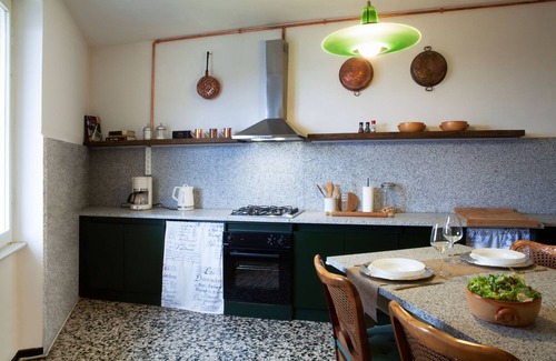 Cernobbio Apartment | Apartment with fireplace and private terrace overlooking the beautiful panorama