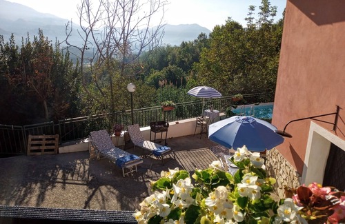 Gallinaro Apartment | Apartment with pool, Aircon & mountain views