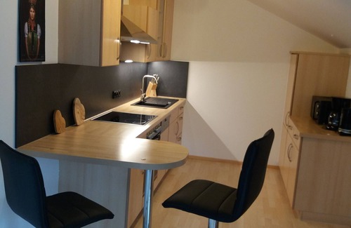 Riezlern Apartment | Apartment with roof terrace, washing machine, cable car included in summer.