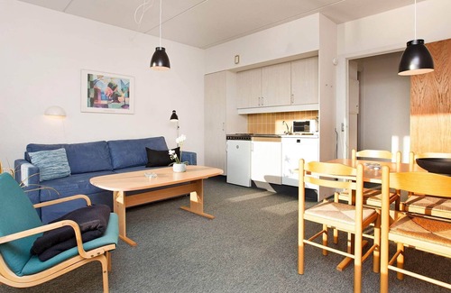 Rindby Strand Apartment | Apartment with terrace in a holiday park