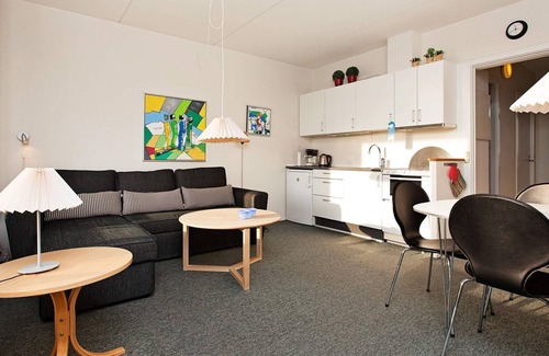 Rindby Strand Apartment | Apartment with terrace in a holiday park