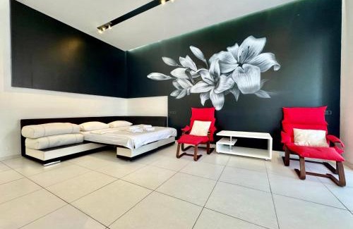 Podil Apartment | ApartPoltava Дизайнерська студія в ЕЛІТНІЙ новобудові розкішна ВАННА, Сонячний парк