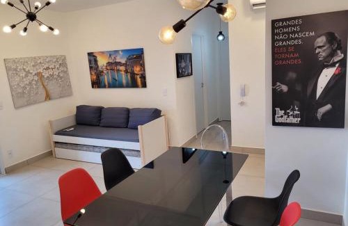 Subsetor Sul - 1 Apartment | Apogeo Vista linda 2 dormitórios garagem AC Wi-Fi