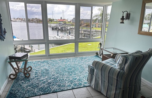 Bal Harbour Condo | Apollo Beach waterfront condo with pool.