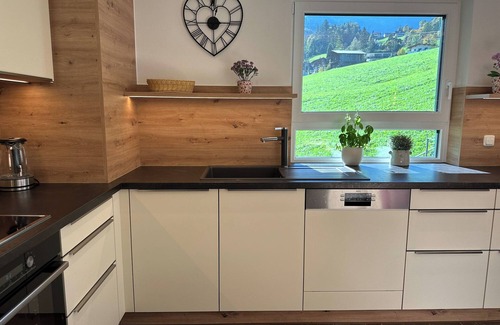 Finkenberg Apartment | App 4 in Appartementhaus Zillertal near Ski Areas with Mountain View, Sauna, Balcony