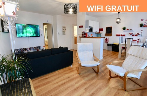 Downtown Apartment | Appart Cosy Brest 5 la gare vue mer