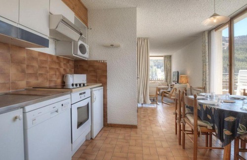 Saint-Chaffrey Apartment | Appartement cabine 6 pers avec balcons, proche pistes - Serre-Chevalier, Chantemerle - FR-1-330E-28