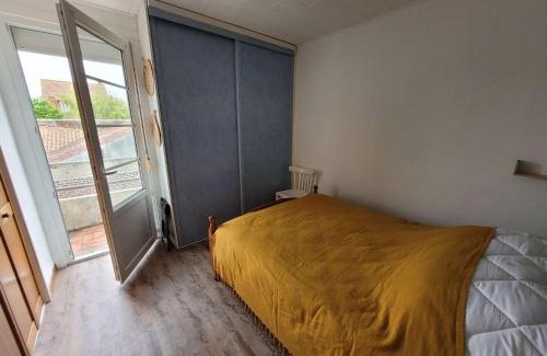 Merlimont-Plage Apartment | Appartement cosy 4 pers avec balcons à 2 min de la plage - FR-1-672-36