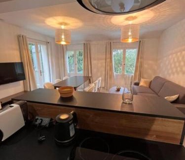 Ormoy-la-Riviere Apartment | Appartement dans Domaine avec piscine et clim