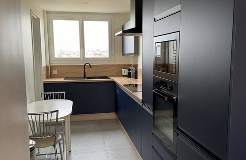 Bois-Colombes Apartment | Appartement Familial Meublé Tout Confort - 70m² - 2 Chambres
