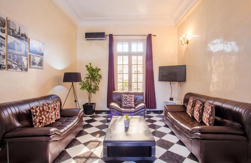 LA GIRONDE Apartment | appartement haussmannien centre ville Casablanca