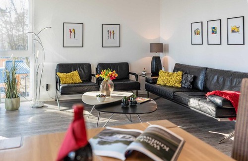 Zirchow Apartment | Appartement "Kliffkante" mit Penthouseflair - Oase am Haff