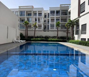 Cherrat Apartment | Appartement moderne avec piscine, 2 chambres