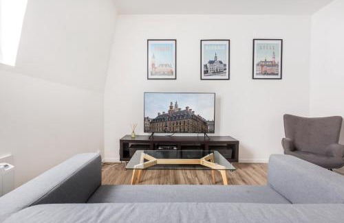 Roncq Apartment | Appartement style industriel, propre, WIFI Fibre