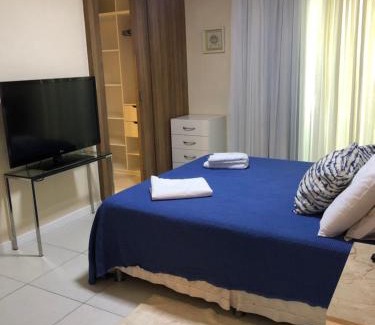 Loteamento Parque das Fontes Apartment | Apto de luxo no Golfville Ideal para família e home office Prox do Beach Park