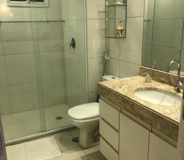 Loteamento Parque das Fontes Apartment | Apto de luxo no Golfville Ideal para família e home office Prox do Beach Park