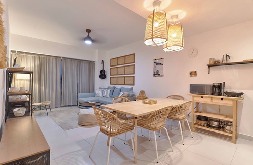 Quisqueya Apartment | Aquarella Beachfront 2BR Sunset Juan Dolio