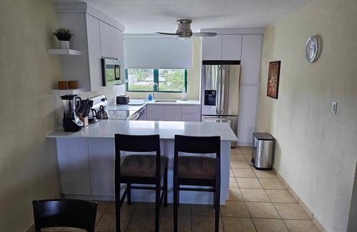 Loiza Condo | Aquatika 7302 Ocean View- 3 bdrm condo - steps to beach!