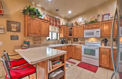 Williams House | Arizona Home w/Patio, Fire Pit & Gas Grill