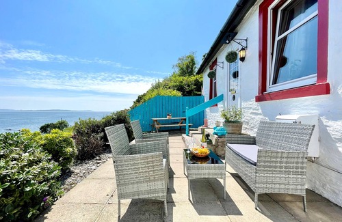 Innellan Cottage | Arthur's Seat, elevated cottage, sea views