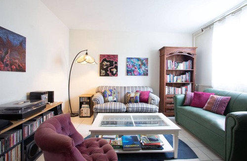 Bois-Colombes Apartment | Artist's Owned Appartement With Garden and Solar Room Near Paris