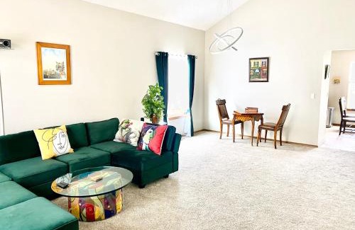 Briargate House | Artsy Home close to USAFA with Fireplace and Patio