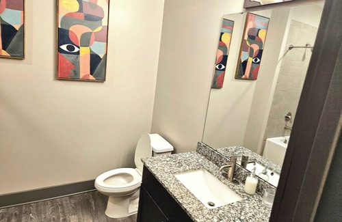 Melrose Apartment | At Serene Blue Velvet Studio, everything you need is within walking distance.