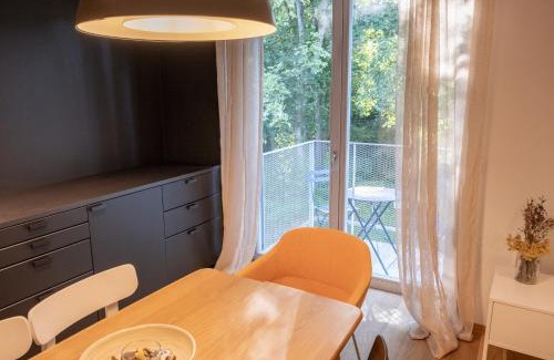 Juodkrante Apartment | At the Forest Edge