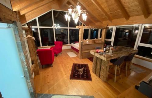 Trieben Villa | Atelier mit Bergblick