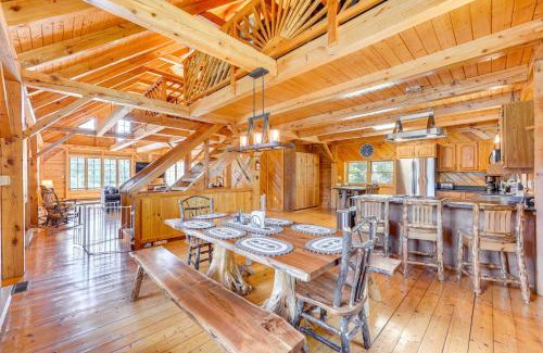 Athol House | Athol Cabin with Deck and Fire Pit, 10 Mi to Lake