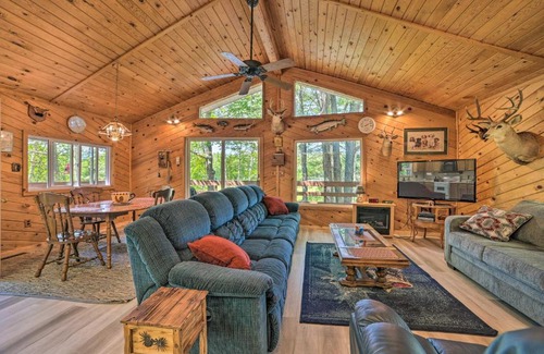 Atlanta House | Atlanta Waterfront Cabin with Dock and Kayaks!