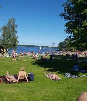 Sandsbro House | Attefallshus säng 160 bäddsoffa 160