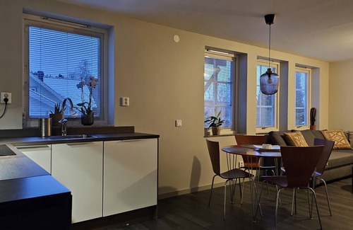 Sigtuna House | Attic Floor With Views Over Fields and sea
