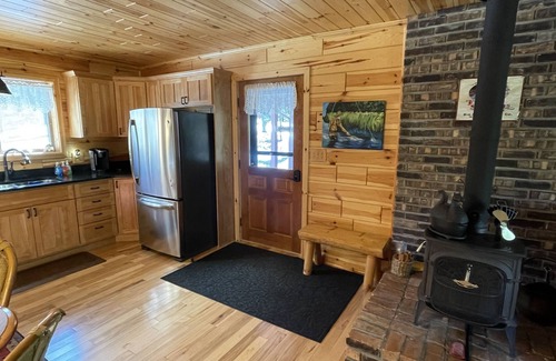 Grayling Cabin | AuSable River Rustic Cabin w/Central Air