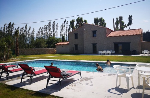 Saint-Genis House | Authentic Catalan farmhouse with heated pool 10 minutes from the beach