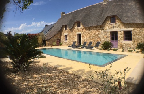 Guerande House | Authentic charming cottage with heated swimming-pool close La Baule