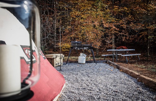 Ferguson RV Rental | Authentic Tipi in the Blue Ridge Mountains