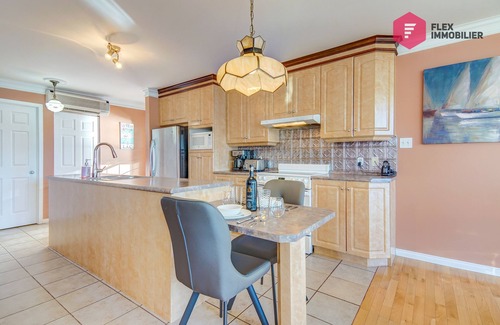 Saint-Denis-de-Brompton Ski Chalet | ⭐ Aux Berges du Pont Suspendu 🌉 Grand Lac Brompton/Magog-Orford ⭐