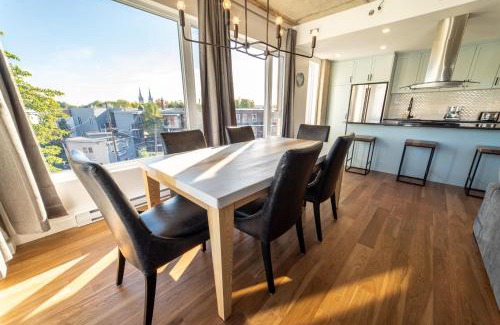 Vieux-Limoilou Apartment | Aux Havres Urbains - Le Penthouse de la 3ième Avenue