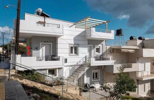 Minoa Pediada Apartment | Avra 1 modern seaview home