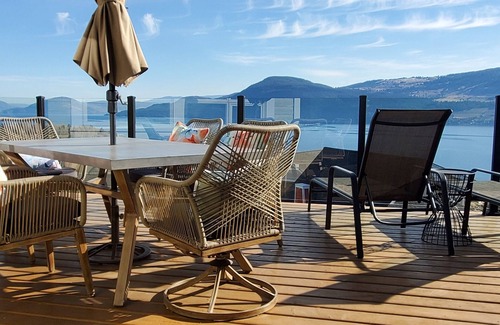 Central Okanagan Cottage | Awesome Lakeview inside & out, 5 min walk to main pool/amenities, STR license