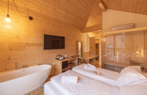 Pieve di Cadore Bed & Breakfast | B&B GIALLO - Ribes Wellness Room