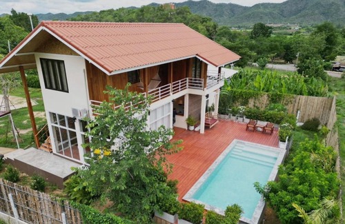 Kanchanaburi House | Baan Mai Thai Pool Villa Kanchanaburi